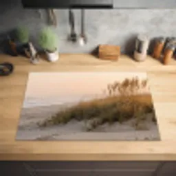 Duinlandschap - Zonsondergang - Strand Inductie beschermer vinyl 3mm klein -sfeer5