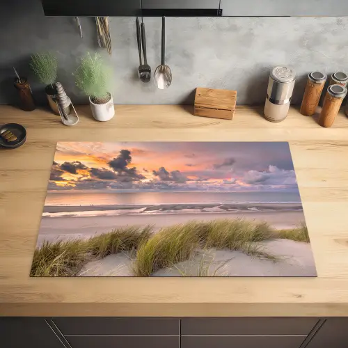 Duinen bij Dageraad Inductie beschermer vinyl 3mm klein -sfeer5
