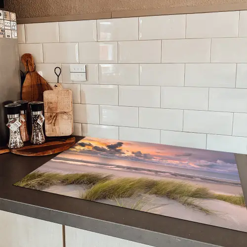 Duinen bij Dageraad Inductie beschermer vinyl 3mm klein -sfeer3