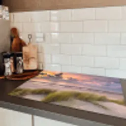 Duinen bij Dageraad Inductie beschermer vinyl 3mm klein -sfeer3