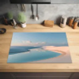 Duinen - Waterplas - Oneindige rust Inductie beschermer vinyl 3mm klein -sfeer5