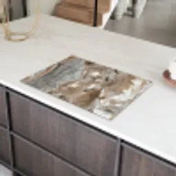 Aardse Verfijning Inductie beschermer vinyl 3mm klein -sfeer8