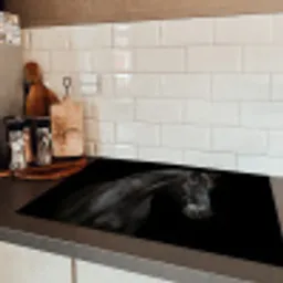 Elegantie in de Schaduw Inductie beschermer vinyl 3mm klein -sfeer3