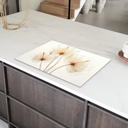 Elegantie in Transparantie Inductie beschermer vinyl 3mm klein -sfeer8