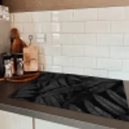 Verstrengelde Schaduwbladeren Inductie beschermer vinyl 3mm klein -sfeer3