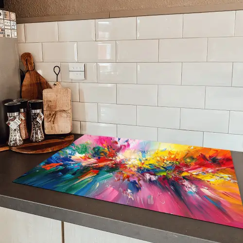 Explosie van Creativiteit Inductie beschermer vinyl 3mm klein -sfeer3