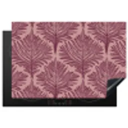 Varen - Patroon - Paars Inductie beschermer vinyl 3mm klein 276 -3d