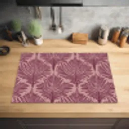 Varen - Patroon - Paars Inductie beschermer vinyl 3mm klein 276 -sfeer5