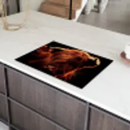Vurige Blik Inductie beschermer vinyl 3mm klein -sfeer8