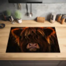 Vurige Manen Inductie beschermer vinyl 3mm klein -sfeer5