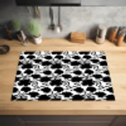 Bloemen -  Patroon - Decoratief Inductie beschermer vinyl 3mm klein 276 -sfeer5