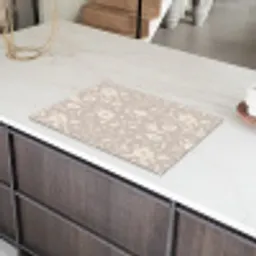 Bloemen - Blaadjes - Patroon Inductie beschermer vinyl 3mm klein 276 -sfeer8
