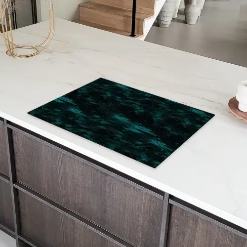 Vloeiend - Verf - Donker Inductie beschermer vinyl 3mm klein 276 -sfeer8