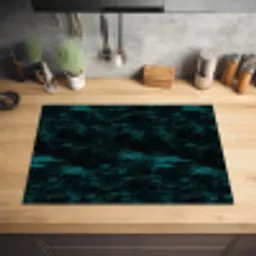 Vloeiend - Verf - Donker Inductie beschermer vinyl 3mm klein 276 -sfeer5
