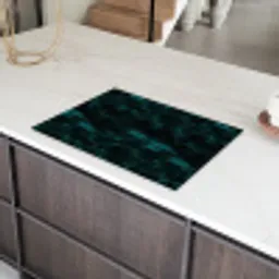 Vloeiend - Verf - Donker Inductie beschermer vinyl 3mm klein 276 -sfeer8