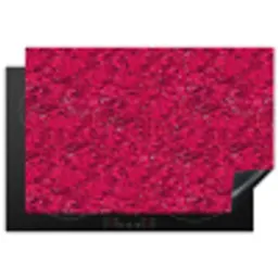 Vloeiend - Verf - Texturen - Rood Inductie beschermer vinyl 3mm klein 276 -3d