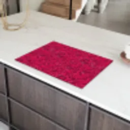 Vloeiend - Verf - Texturen - Rood Inductie beschermer vinyl 3mm klein 276 -sfeer8