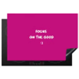 Focus - Smiley - Roze Inductie beschermer vinyl 3mm klein -3d