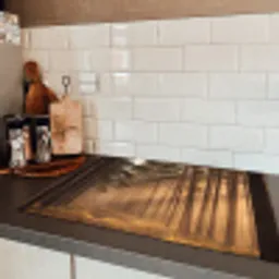 Bos - Mist - Zonlicht Inductie beschermer vinyl 3mm klein -sfeer3