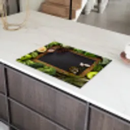 Fruit - Krijtbord - Groente Inductie beschermer vinyl 3mm middel -sfeer8