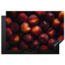Fruit - Close up - Nectarines Inductie beschermer vinyl 3mm klein -3d