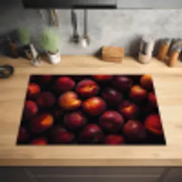Fruit - Close up - Nectarines Inductie beschermer vinyl 3mm klein -sfeer5