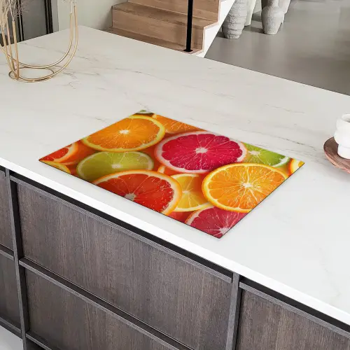 Fruit - Kleurrijk - Close up Inductie beschermer vinyl 3mm klein -sfeer8