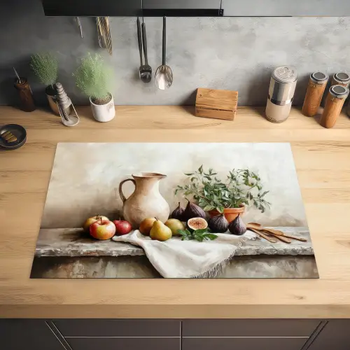 Fruit - Kruiden - Landelijk Inductie beschermer vinyl 3mm klein -sfeer5
