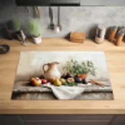Fruit - Kruiden - Landelijk Inductie beschermer vinyl 3mm klein -sfeer5
