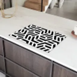 Geometrisch Labyrint Inductie beschermer vinyl 3mm klein -sfeer8
