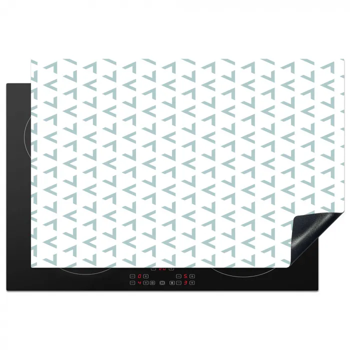 Geometrie - Patronen - Abstract Inductie beschermer vinyl 3mm klein 276 -3d
