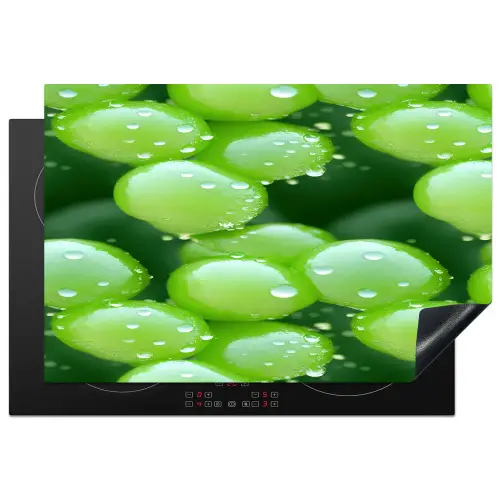 Druiven - Groen - Druppels Inductie beschermer vinyl 3mm klein 276 -3d