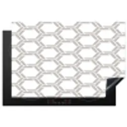 Grafisch - Patroon - Modern Inductie beschermer vinyl 3mm klein 276 -3d