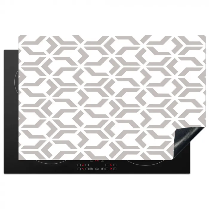 Grafisch - Patroon - Modern Inductie beschermer vinyl 3mm klein 276 -3d