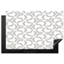 Grafisch - Patroon - Modern Inductie beschermer vinyl 3mm klein 276 -3d