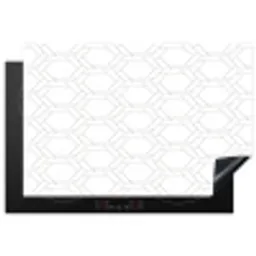 Grafisch - Patroon - Modern Inductie beschermer vinyl 3mm klein 276 -3d