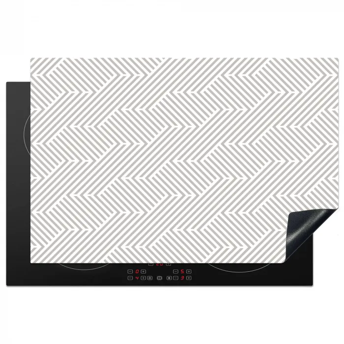 Grafisch - Patroon - Modern - Geometrisch Inductie beschermer vinyl 3mm klein 276 -3d