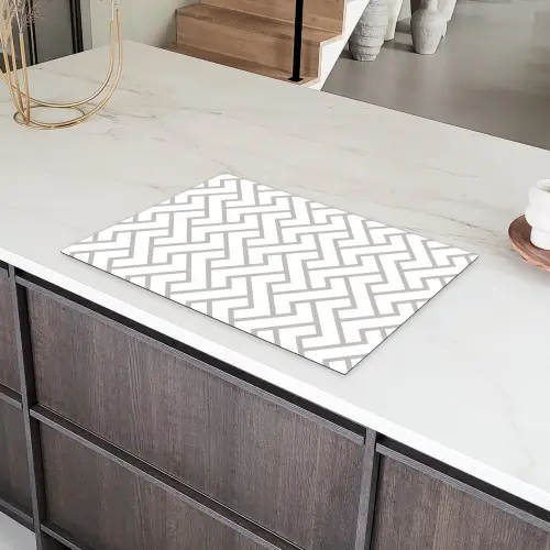 Grafisch - Patroon - Modern - Lijn Inductie beschermer vinyl 3mm klein 276 -sfeer8
