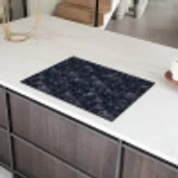 Grijs - Zwart - Patroon Inductie beschermer vinyl 3mm klein 276 -sfeer8