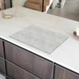 Grijs - Beton - Neutraal Inductie beschermer vinyl 3mm klein 276 -sfeer8