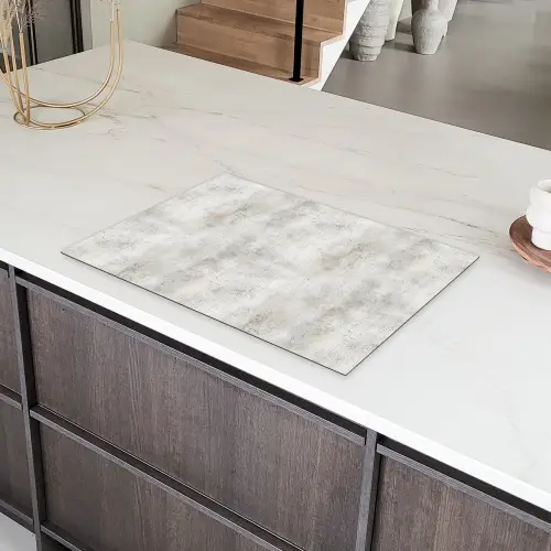 Grijs - Beton - Verweerd Inductie beschermer vinyl 3mm klein 276 -sfeer8