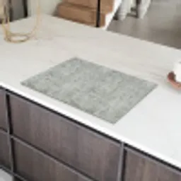 Grijs - Muur - Poriën Inductie beschermer vinyl 3mm klein 276 -sfeer8