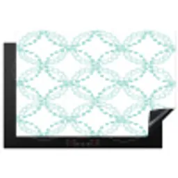 Groen - Patroon - Vormen Inductie beschermer vinyl 3mm klein 276 -3d