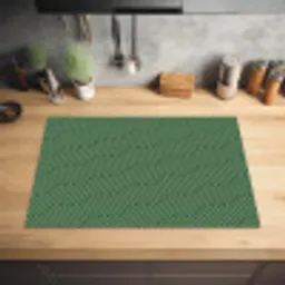 Groen - Strepen - Patroon Inductie beschermer vinyl 3mm klein 276 -sfeer5