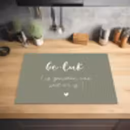 Geluk is genieten van wat er is - Quotes - Geluk definitie - Tekst - Woordenboek Inductie beschermer vinyl 3mm middel -sfeer5