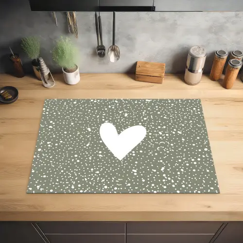 Hart - Design - Liefde Inductie beschermer vinyl 3mm middel -sfeer5