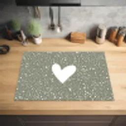 Hart - Design - Liefde Inductie beschermer vinyl 3mm middel -sfeer5