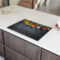 Kruiden - Beton - Lepels Inductie beschermer vinyl 3mm klein -sfeer8