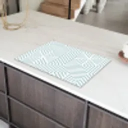 IJzige Zigzag Inductie beschermer vinyl 3mm klein -sfeer8