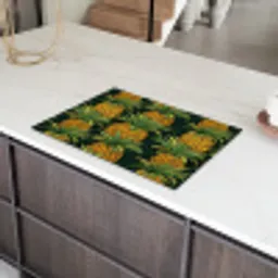Illustratie - Patroon - Ananas Inductie beschermer vinyl 3mm klein 276 -sfeer8